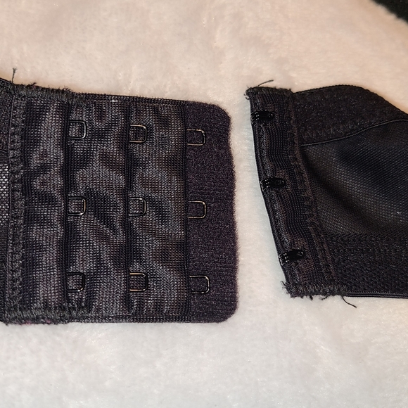 Like new condition. Black Cacique bra with Gold lace. Cup is padded. Underwire. - Picture 3 of 5